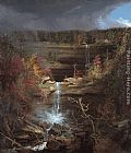 Thomas Cole Canvas Paintings - Falls of the Kaaterskill